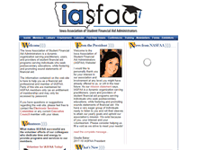 Tablet Screenshot of iasfaa.com